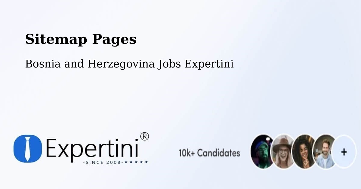 Sitemap Pages - Vidoši - Bosnia and Herzegovina Jobs Expertini